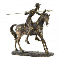 Dekorativ figur DKD Home Decor Don Quijote Harpiks (36 x 19 x 39 cm)