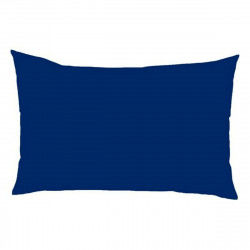 Funda de almohada Naturals FUNDA DE ALMOHADA LISA Azul Azul marino (45 x 90 cm)