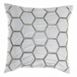 Cushion DKD Home Decor Velvet Geometric (45 x 45 cm)