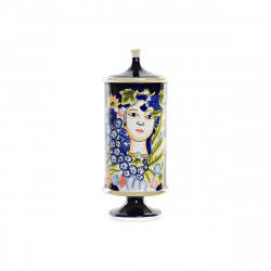 Vase DKD Home Decor Porcelæn Sort Shabby Chic (15 x 15 x 38 cm)