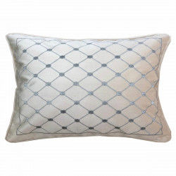 Cushion DKD Home Decor 8424001850334 Grey 50 x 10 x 30 cm White Rhombus