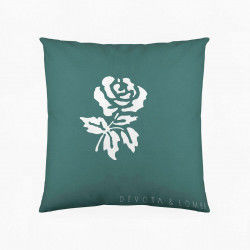 Housse de coussin Roses Green Devota & Lomba (60 x 60 cm)