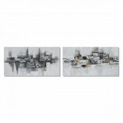 Painting DKD Home Decor 120 x 2,8 x 60 cm Abstract Modern (2 Units)
