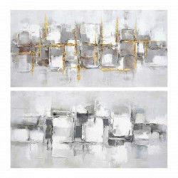 Painting DKD Home Decor Abstract 120 x 3 x 60 cm Loft (2 Units)