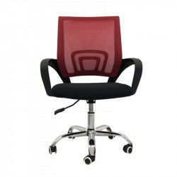 Office Chair Versa Black Red Multicolour 51 x 58 cm