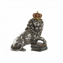 Figurine Décorative DKD Home Decor Argenté Lion Résine (42 x 25 x 45 cm)