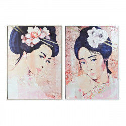 Painting DKD Home Decor CU-179961 Oriental 103,5 x 4,5 x 144 cm (2 Units)