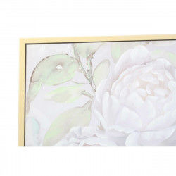 Cadre DKD Home Decor 80 x 4 x 80 cm Fleurs Shabby Chic (2 Unités)