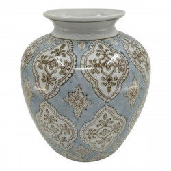 Vase DKD Home Decor Porcelaine Beige Bleu Arabe 22 x 22 x 25 cm