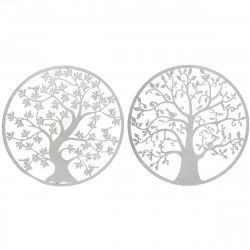 Wall Decoration DKD Home Decor 100 x 1 x 100 cm Tree Golden White Indian Man...