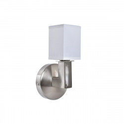 Wall Lamp DKD Home Decor Silver Metal Polyester White 220 V 40 W (12 x 10 x...