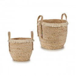 Set of Baskets Natural Straw