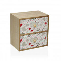 Jewelry box Versa Hearts (12 x 16 x 16 cm)