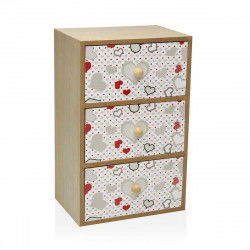 Jewelry box Versa Hearts (12 x 25 x 16 cm)