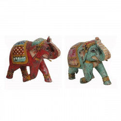 Decorative Figure DKD Home Decor 25 x 10 x 21 cm Indian Man (2 Units)