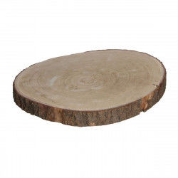 Decorative Log Mica Decorations Base Wood Brown (4 x 34 cm)