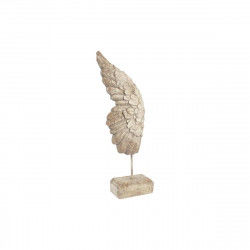 Decorative Figure DKD Home Decor Aged finish White Angel Wings Magnesium (26...