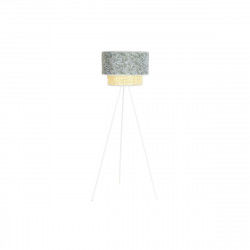 Lámpara de Pie DKD Home Decor Metal Poliéster Blanco Verde 220 V 50 W (40 x...