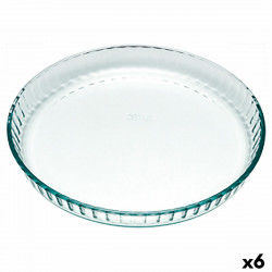 Cake Mould Pyrex Classic Vidrio Transparent Glass Flat Circular 25 x 25 x 4...