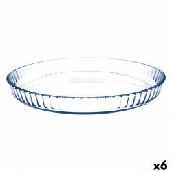 Cake Mould Pyrex Classic Vidrio Transparent Glass Flat Circular 31 x 31 x 4...