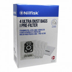 Replacement Bag for Vacuum Cleaner Sil.ex Nilfisk (4 Units)
