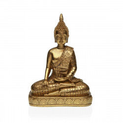 Dekorativ figur Versa Gylden Buddha 8 x 23 x 15,5 cm Harpiks