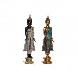 Decorative Figure DKD Home Decor 11,5 x 10 x 43,5 cm Golden Brown Buddha...