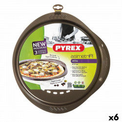 Pizza form Pyrex Asimetria Metal Ø 32 cm (6 enheder)