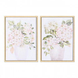 Painting DKD Home Decor Vase 50 x 4 x 70 cm Romantic (2 Units)