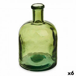 Bottle Decoration Width 15 x 23,5 x 15 cm Green (6 Units)