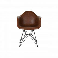 Chair DKD Home Decor Brown Black 64 x 59 x 84 cm