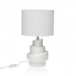 Lampe de bureau Versa Blanc Céramique 20 x 35 cm