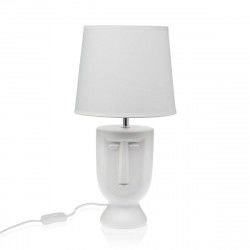 Desk lamp Versa White Ceramic 60 W 22 x 42,8 cm
