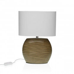 Desk lamp Versa Brown Ceramic 13 x 33 x 25 cm