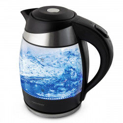 Water Kettle and Electric Teakettle Esperanza EKK009  Black Glass Plastic...