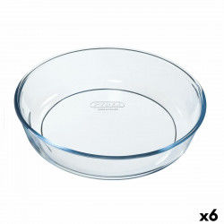Cake Mould Pyrex Classic Vidrio Transparent Glass Circular 26 x 26 x 6 cm 6...