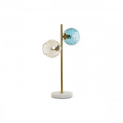 Desk lamp DKD Home Decor Multicolour Golden Crystal Melamin 40 W 220 V 32 x...