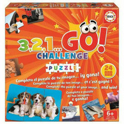 Gra Planszowa Educa 3,2,1..Challenge Puzzle