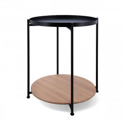 Side table Vinthera Moa Steel Black 42 x 42 x 52 cm