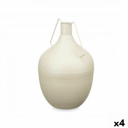 Vase Carafe Marron Clair Acier 22 x 43 x 22 cm (4 Unités)