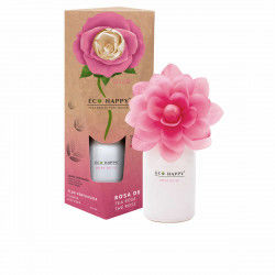 Deodorante per Ambienti Eco Happy Fiore Rosa da tè Ecologico Ingredienti...