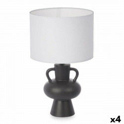 Desk lamp Vase 40 W Black Ceramic 24 x 39,7 x 24 cm (4 Units)