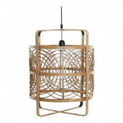 Lámpara de Techo DKD Home Decor Negro Natural Bambú Plástico 50 W 220 V 37 x...