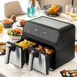 Air Fryer InnovaGoods Black 3400 W 8 L Stainless steel (Refurbished A)