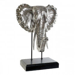 Dekorativ figur DKD Home Decor RF-177266 42 x 30 x 56 cm Elefant Sølvfarvet...