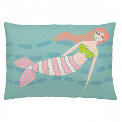 Fodera per cuscino Naturals Mermaids (50 x 30 cm)