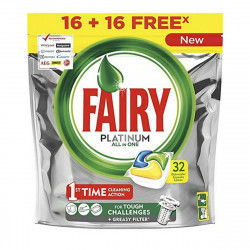 Opvaskemaskine tabletter Fairy All in 1 Platinum Frisk (24 enheder)