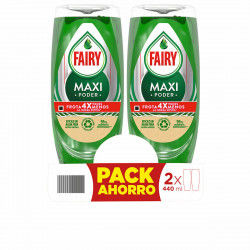 Liquide vaisselle main Fairy Maxi Poder 2 x 440 ml