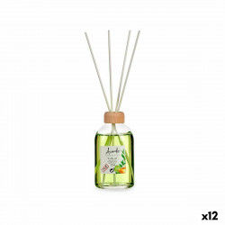 Odświeżacz pachnące patyczki Limonka Zielona Herbata 100 ml (12 Sztuk)