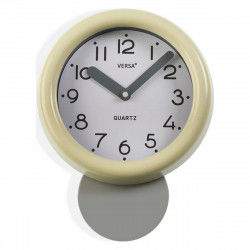 Zegar Ścienny Versa Plastikowy (5 x 26,5 x 19,5 cm)